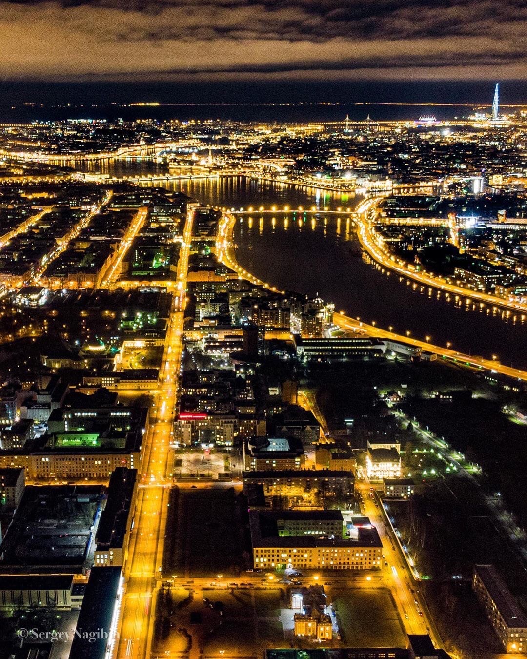 санкт петербург ночью красивые